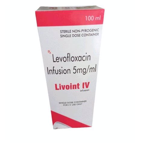 Livoint Iv Levofloxacin Infusion At Rs Box L Cin In Ahmedabad Id