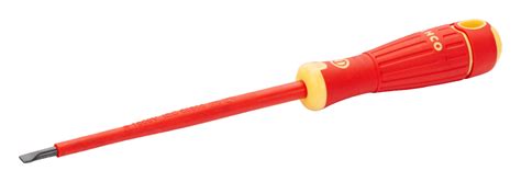 Bahco Sb196040100 Bahcofit Vde Insulated Slotted Screwdriver Techford