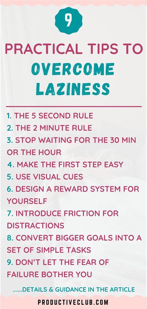 How To Overcome Laziness Stop Procrastinating Productivity Tips How