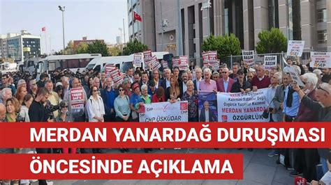 Merdan Yanardağ ın duruşması öncesinde açıklama yapıldı YouTube