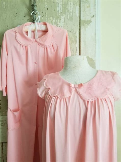 Sale Vintage Peignoir Set Lingerie Shadowline Small N Gem