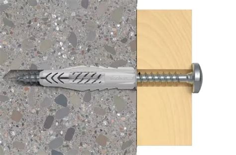 Дюбель универсальный 10x60 с бортом UX ( 6шт упак.) Fischer блистер ...