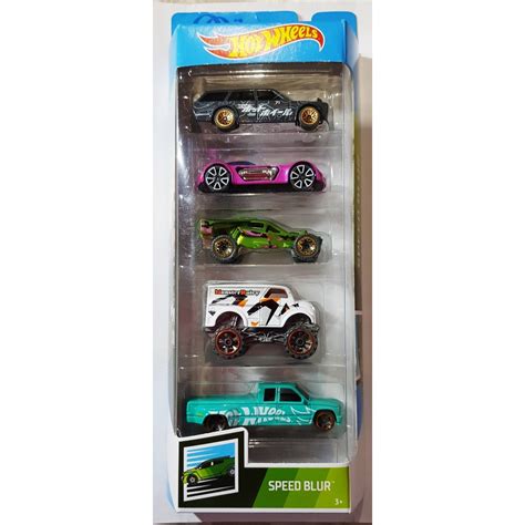 Hot Wheels 2019 Speed Blur 5 Pack Shopee Malaysia