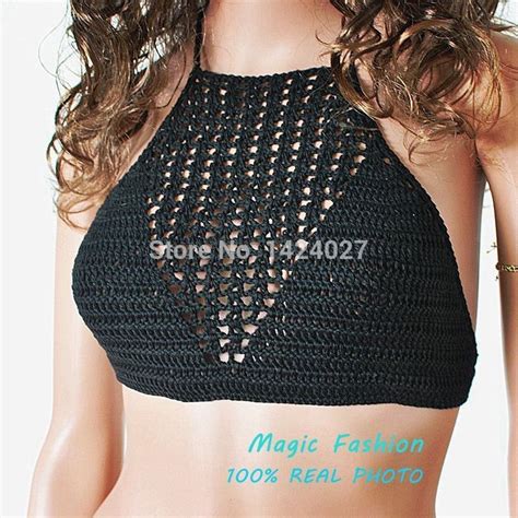 Motivo Top Bikini All Uncinetto Modello Mondo All Uncinetto Estivo