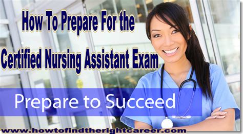 How To Prepare For The Certified Nursing Assistant Exam Pursing A