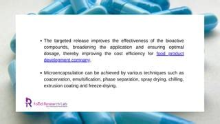 Microencapsulation technology in food and beverage industry | PDF