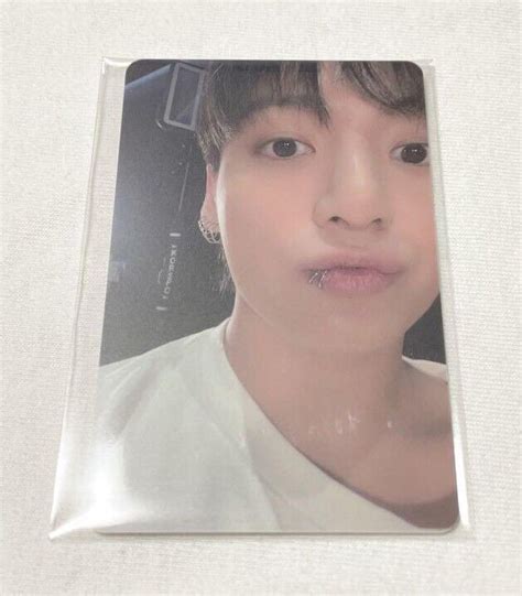 Bts Jungkook Golden Weverse Lucky Draw Pvc Limited Pob Photocard