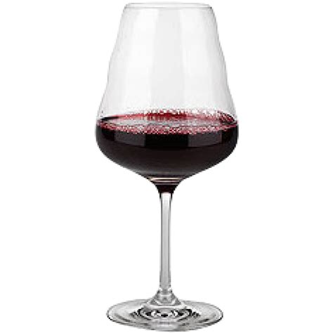 Wine Glass Redwhite Mouth Blown