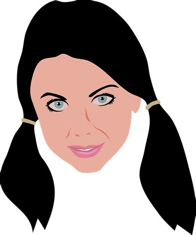 Free Brunette Woman Vectors Pixabay