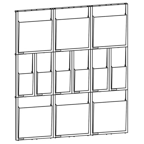 Wandprospekthalter Helit Wanddisplay The Placativ Bei Plate