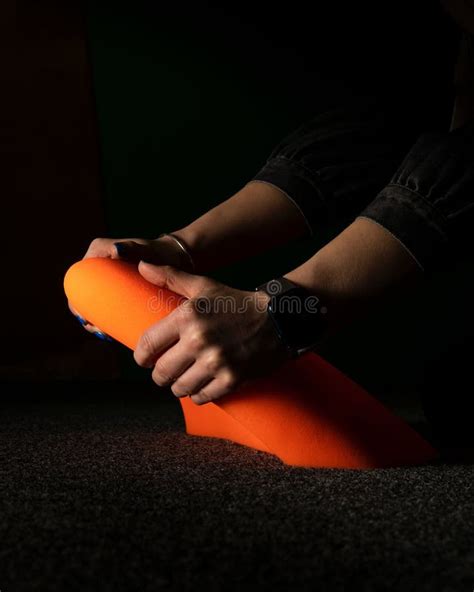 Climbing Hold In The Bouldering Gym Stock Image Image Of Bucket
