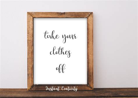 Get Naked Sign Bathroom Printable Bathroom Decoration Wall Art