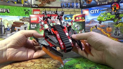 LEGO НИНДЗЯГО 70624 АЛЫЙ ЗАХВАТЧИК - YouTube