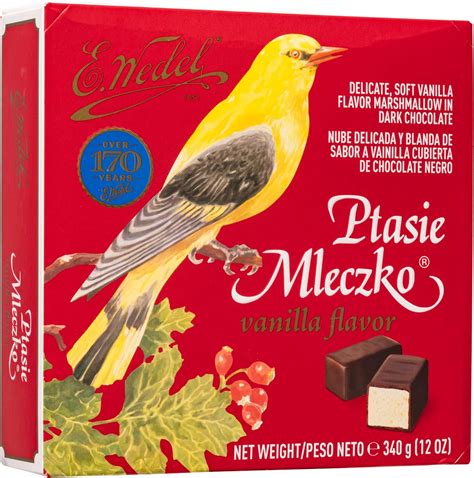 E Wedel Ptasie Mleczko Candy Box Polish Birds Milk