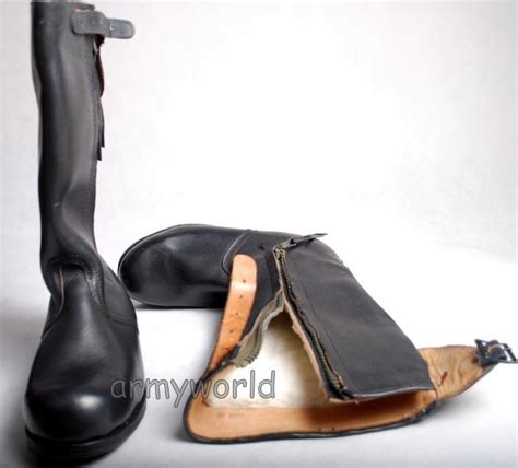 Military Jackboots Patent Leather Shoes Honor Guard Winter Version