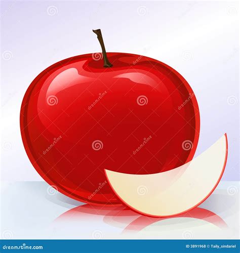 Apple version 2.0 stock vector. Illustration of clip, still - 3891968