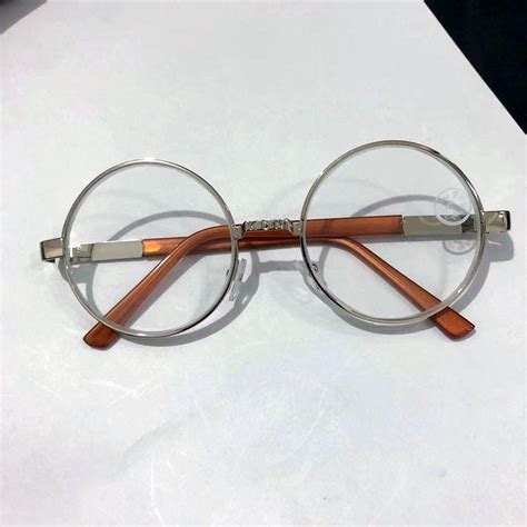 Купить Круглые солнцезащитные очки из хрустального стекла с плоскими ...