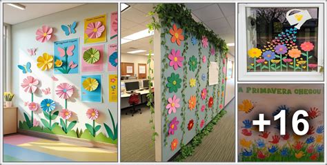 Decoração Primavera Educação Infantil - Ideias Criativas de Decoração para a Primavera - Educação Infantil e ...