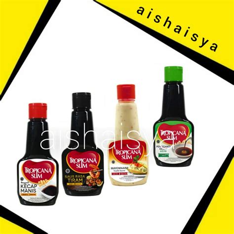 Jual Tropicana Slim Kecap Manis Kecap Asin Saus Tiram Mayonnaise Ml