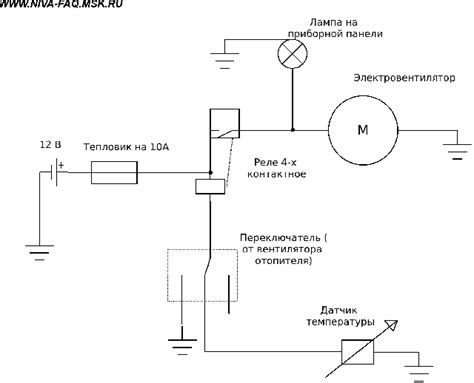 Камаз 65115 схема включения муфты вентилятора