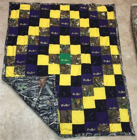 Crown Royal Camo Quilt Etsy Crown Royal Crafts Crown Royal Bags