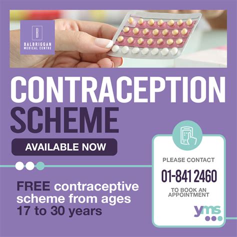 Free Contraceptive Scheme Now Available Up To And Including Year