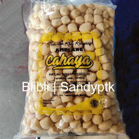 Jual Snack Amplang Ikan Obic Jumbo Besar Khas Ketapang Kalimantan Barat