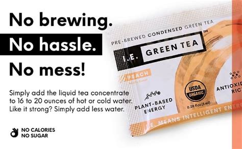 Green Tea Packets - Why Tea Packets are Best | I.E. Green Tea