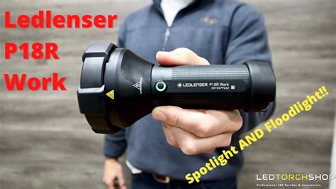 Ledlenser P R Work Lumens Spotlight And Floodlight Youtube