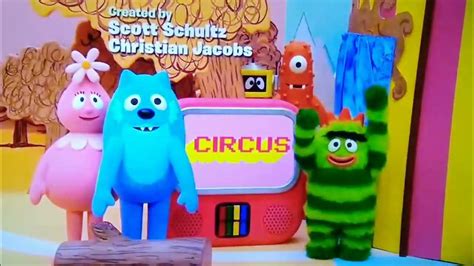 Yo Gabba Gabba Circus Title Card Youtube