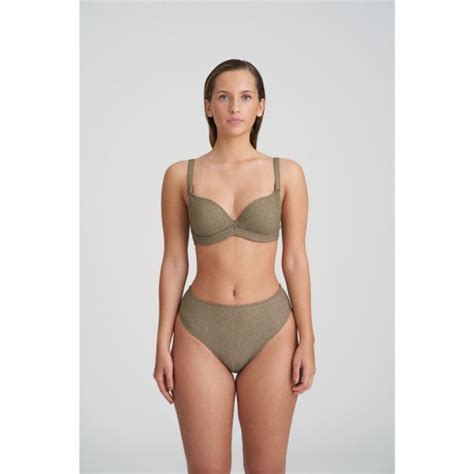 Marie Jo Swim Tinjis Hohe Bikini Hose Golden Olive Annadiva