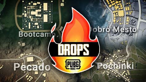 Which Hot Drop Is Hottest All Maps Pubg Mobile Youtube