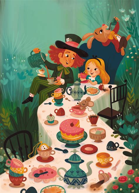 30 Best Alice in Wonderland Illustration Ideas You Should Check