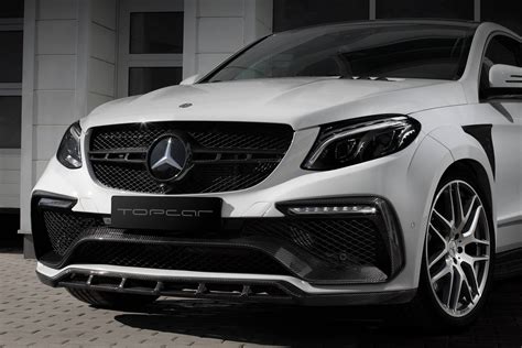 White Mercedes Gle Coupe S With Topcar Inferno Kit Has Carbon Details