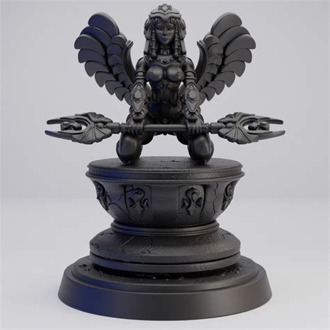 Hot Goblin Daugther Of Doom Sun Nude On Base