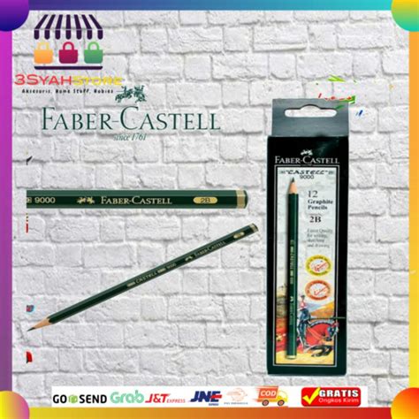 Jual Pensil B Faber Castell Original Shopee Indonesia