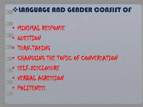 Language And Sex In Sociolinguistic Ppt