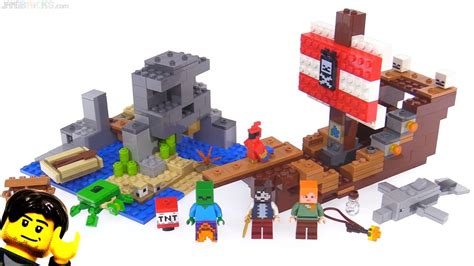 LEGO Minecraft The Pirate Ship Adventure 21152 Pirate Ship, 57% OFF