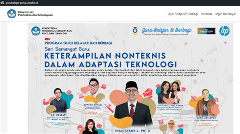 Jadwal Dan Link Pendaftaran Diklat Guru Berbagi Seri Semangat Guru