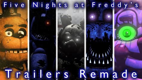 Fnaf Sfm Trailers Remade Years Of Fnaf Youtube