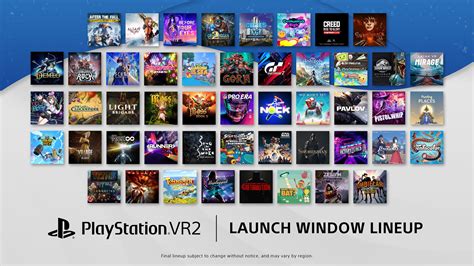 PlayStation VR2 Launch Lineup Announced FullCleared