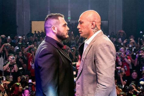 Brandon Vera And Mauro Cerilli Size Each Other Up In Manila ONE