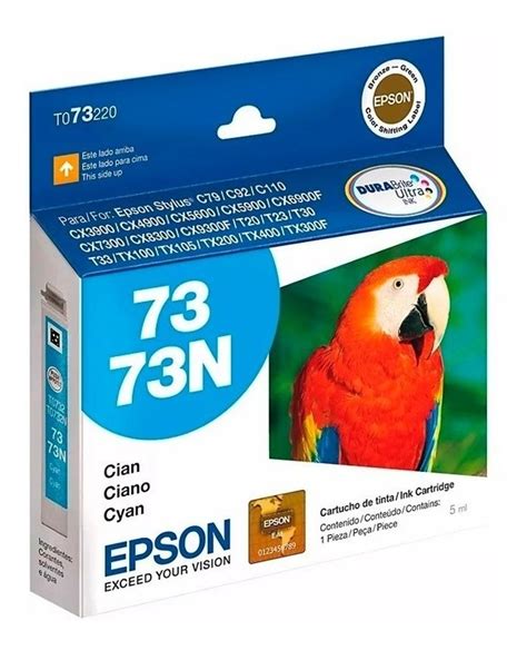 Cartucho Epson N Cian Original P Cx Tx Tx Ultra