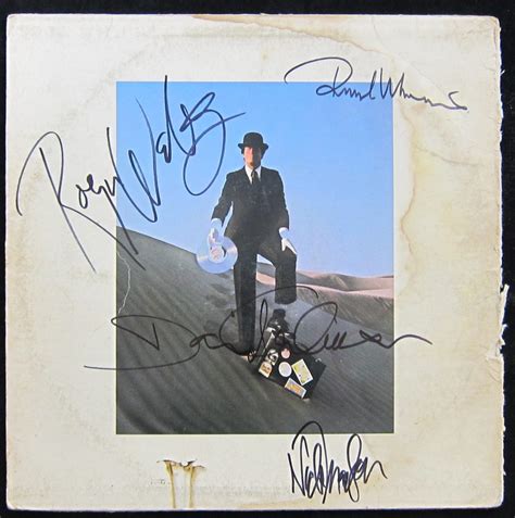 Pink Floyd Band Signed Album Memorabilia Center