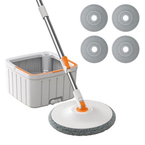 Buy Feiquan Mop And Bucket With Wringer Set Spin Mop And Bucket