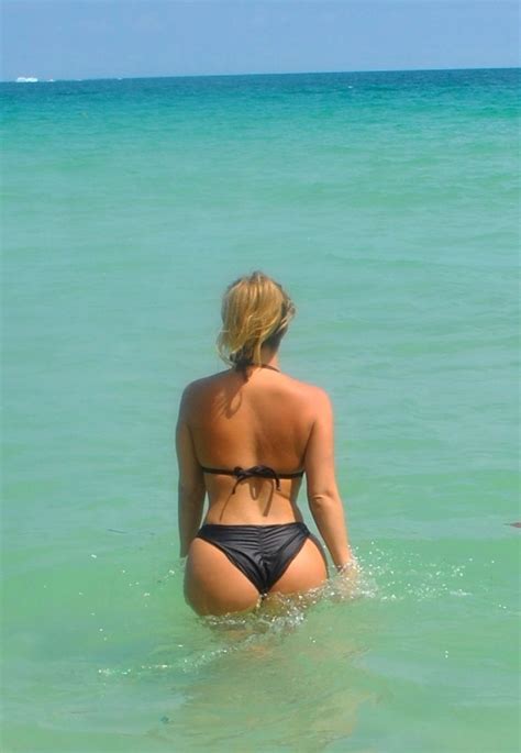 Lauryn Goodman In Bikini On The Beach In Barbados Hawtcelebs