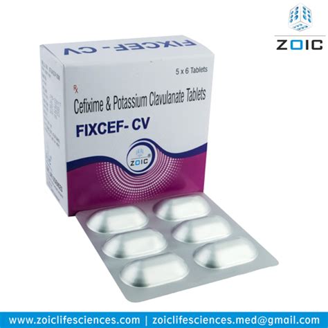 Cefixime Mg Clavulanic Acid Mg Tablets Price