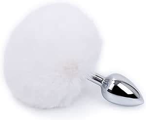 BeHorny Plug anal Queue de Lapin Peluche blanc Amazon fr Hygiène et Santé