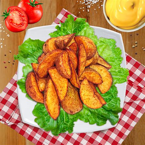 Картофель по-деревенски - Три дракона