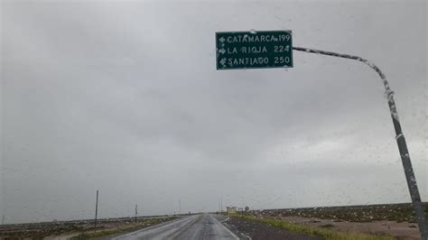 Por Lluvia Transitar Con Precaución Por Rutas Nacionales 60 Y 157 Catamarca Actual